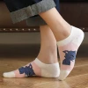 Summer thin shallow-mouth short socks for women, Tom and mouse cartoon invisible socks for women, breathable and sweat-absorbing boat socks manufacturer wholesale details Picture
